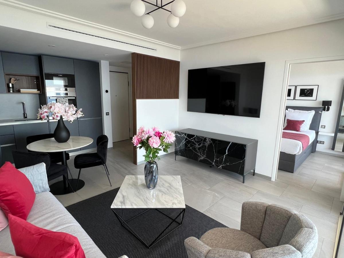 Mybluevista Luxury Panoramic Sea View Apartments Cap D Ail Near Monaco Cap-d'Ail Bagian luar foto